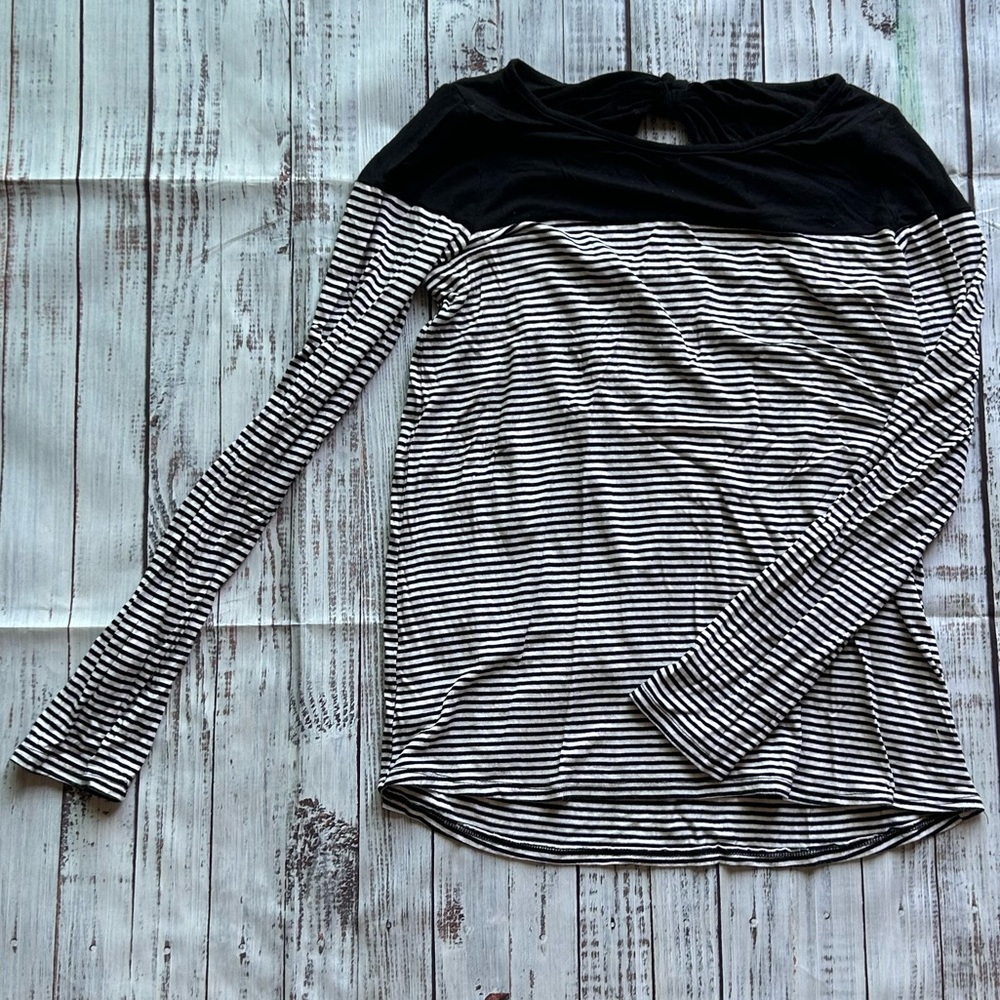 PS Kate Striped Backlesss Shirt